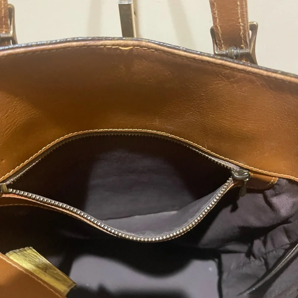 Louis Vuitton French Co USA Vintage Large Monogram Marais Bucket Tote Bag - Picture 10 of 12
